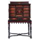 A 19th Century Flemish simulated scarlet tortoiseshell, - Image 2 of 4