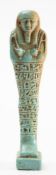 A late dynasty-style Egyptian shabti: of traditional design,