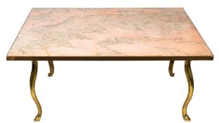 A substantial Continental variegated pink,