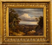 Circle of Edward Charles Williams [1807-1881]- Malvern landscape,