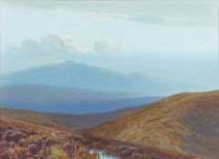 Frederick John Widgery [1860-1941]- Great Mis Tor, Dartmoor,:- signed bottom left, gouache,