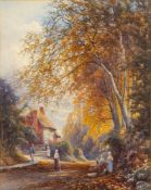 Frank Gresley [1855-1936]- The Hollow, Littleover, Derby,