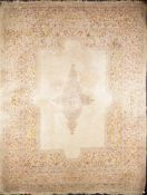A Kirman carpet:,