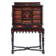 A 19th Century Flemish simulated scarlet tortoiseshell, - Image 3 of 4