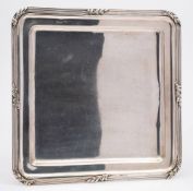 An Austro-Hungarian silver serving tray,