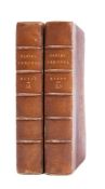 ELIOT, George - Daniel Deronda : Copyright edition, 4 vols bound in 2, small 8vo, Tauchnitz, 1876.