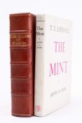 LAWRENCE, T. E. Seven Pillars of Wisdom : illust, full red morocco, 4to, Cape, First U.K.
