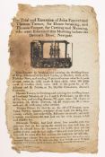 MURDER / EXECUTION BROADSIDES : 
