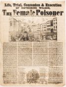 MURDER / EXECUTION BROADSIDE : 