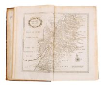 ATKYNS, Sir Robert - The Ancient and Present State of Gloucestershire : double-page county map,