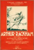 RACKHAM, Arthur : Three exhibition posters :- Dulwich Picture Gallery, 700 x 500 mm, 2002.