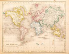 DOWER, John - A New General Atlas of Modern Geography : 50 maps with original full wash colouring,