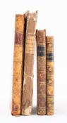OPIE, Mrs - Poems : eng. frontispiece, cont. calf, 8vo, second edition,1803. With 3 others.