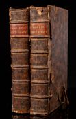 CHAMBERS, E - Cyclopaedia : or, an Universal Dictionary of Arts and Sciences : 2 volume set, plates.
