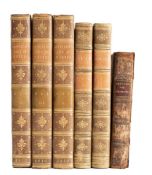 MIDDLETON, Conyers - The Life of Marcus Tullius Cicero : 3 vols, frontis, Full tree calf,