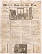 MURDER / EXECUTION BROADSIDE : 