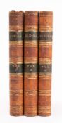 ELIOT, George - Romola : 3 vols, half calf rubbed and a little worn on spines, 8vo, Smith,