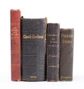 BIBLIA : The New Testament, black morocco, 90 x 70 mm, hand wash colour map, Samuel Bagster, 1831.