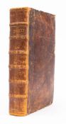 EUSEBIUS - Ecclesiasticae Historiae Eusebius: [and others] old calf at sometime rebacked morocco