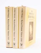 POLWHELE, Richard - The History of Cornwall : 7 volumes bound in 3, org.