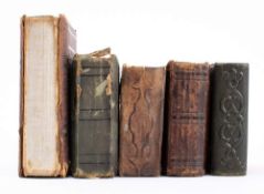 CABINET & CARTE DI VISITA : Four smaller size albums + one other, containing over 150 photographs,