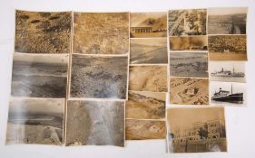 SUDAN : a collection of 23 aerial photographs showing wild-life, Sudan, Khartoum, etc,