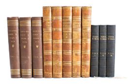 CRABBE, George - The Works : 5 vols, half calf some labels chipped, 8vo, John Murray, 1823.