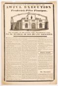 MURDER/EXECUTION BROADSIDES: 