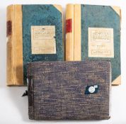 Two early 20th century midshipman's journals for HMS Devonshire, HMS Shropshire and HMS Acasta,