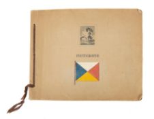An album of thirty-six albumen whole plate prints of steam ships built in the mid 19th Century,