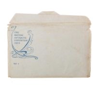 The British Antarctic Expedition 1907-09. A postcard envelope 'Set 1': for the Nimrod Expedition.
