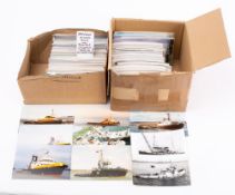 A large collection of late 20th century photographs of British tugs: together with a collection of