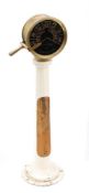 A bronze 7 1/2 inch engine room telegraph by J, W Ray & Co.
