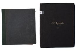 Two photograph albums relating to HM Landing Craft Tank 1030: dating between Mach 1945 and 1947 (2)