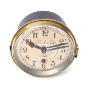 A WWI German Imperial Navy ship's bulkhead clock by ' F.