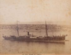 A collection of late19th/early 20th century photographs of merchant ships: including the Royal Mail