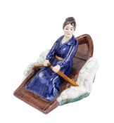 A limited edition Staffordshire pottery figure 'Grace Darling' by Wood & Sons,