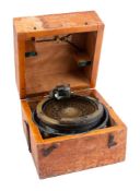 A 6 inch liquid filled 'Patrol Type. No.59' compass by Heath & Co Ltd.