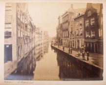 A 19th century leather bound photograph album for the 'Cook's Conducted Tours:.