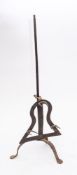 An early 19th Century iron bar-grate lark spit:,