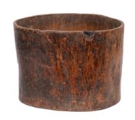A Pyrenean Cresse belle bucket: of oval shape.