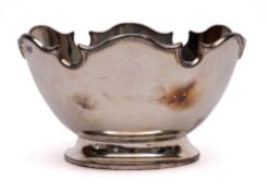 A Victorian Irish silver bowl, maker James Wakely & Frank Clarke Wheeler, Dublin,
