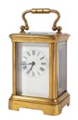 Diette-Hour, Paris, a miniature carriage clock: the eight-day duration,