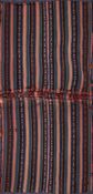 An Anatolian flatweave camel bag:, the twin faces with indigo, shaded brick red,