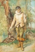 Daniele Bucciarelli [1839-1911]- The Young Swordsman.