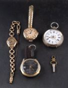 A ladies Omega wristwatch, a ladie's cocktail watch,