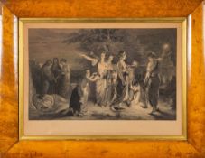Lumb Stocks [1812-1892] after Lauder- The Ten Virgins,:- engraving, 42 x 59cm,