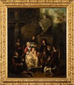 Follower of Matheus Van Helmont German School, late 18th Century- Selecting Game for the Table,