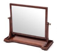 A Regency mahogany dressing table mirror, probably by Gillows, circa 1815,