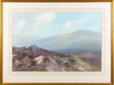 Frederick John Widgery [1861-1942]- East Mill Tor, Dartmoor,:- signed and inscribed gouache,